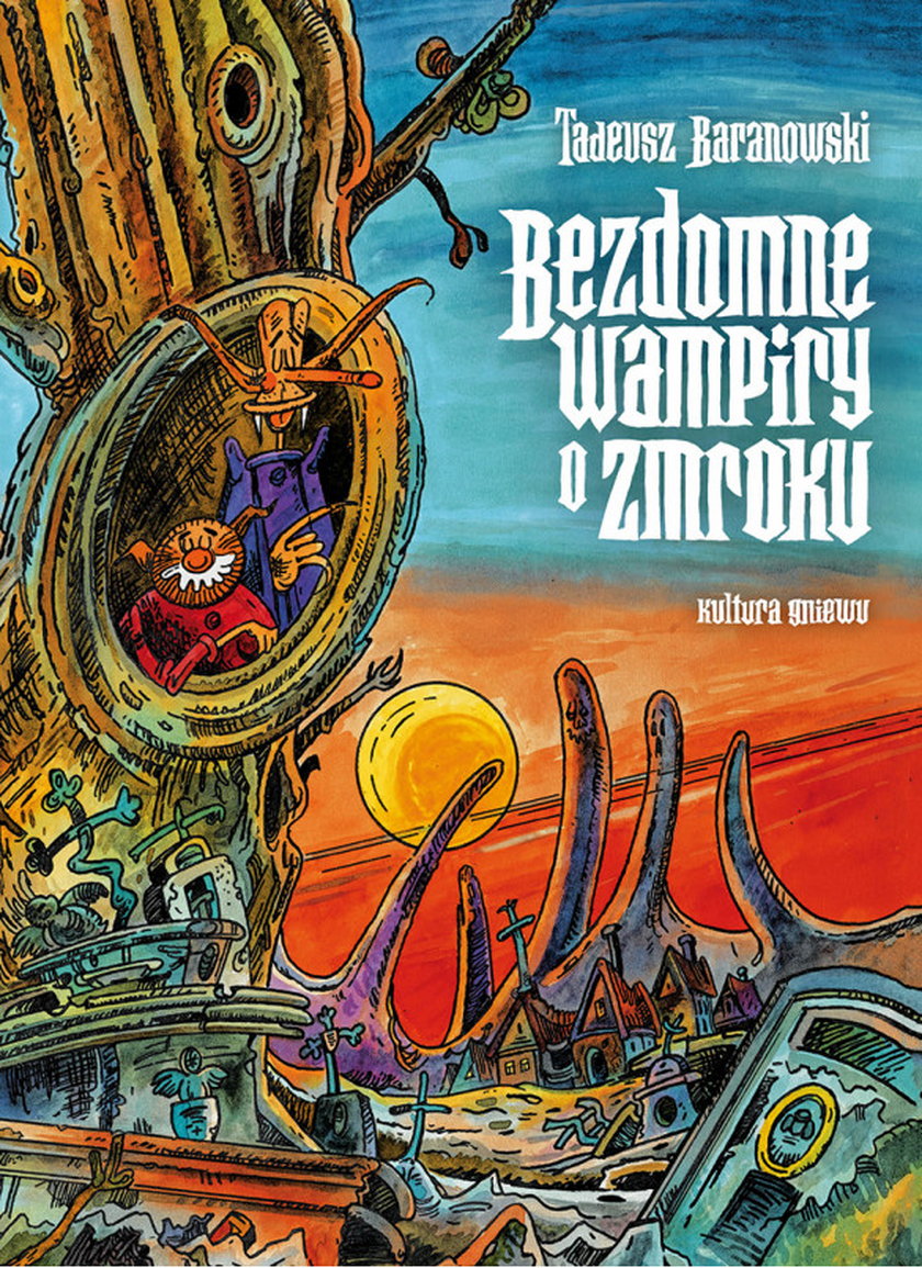 "Bezdomne wampiry o zmroku". Okładka albumu.