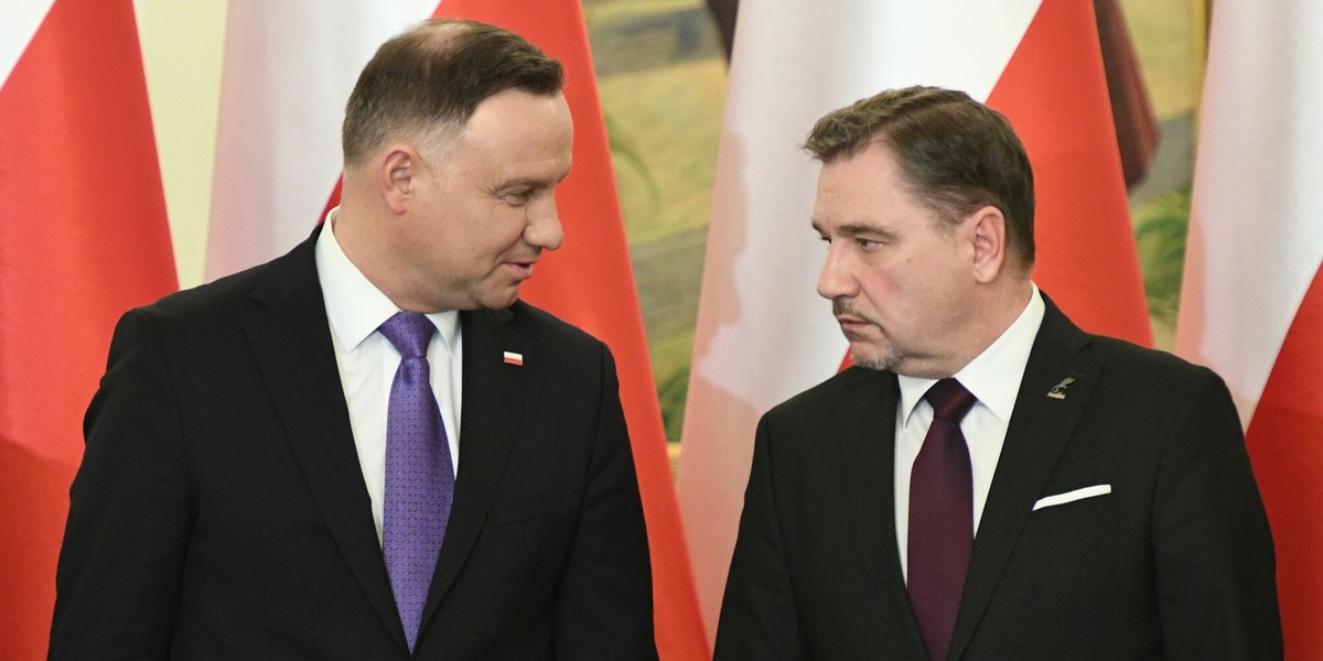 Piotr Duda i Andrzej Duda są sojusznikami m.in. w walce o emerytury stażowe.