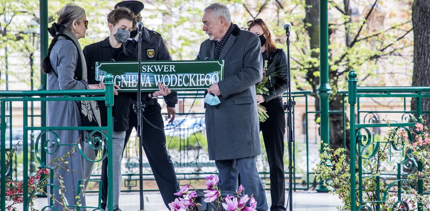 Zbigniew Wodecki został patronem skweru na krakowskich Plantach