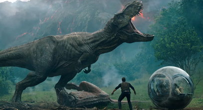"Jurrasic World". Wycieczka do parku dinozaurów. Przerażające stworzenia atakują ludzi