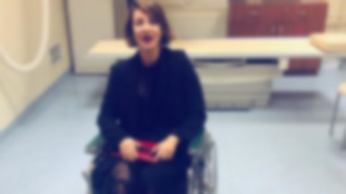 Maja Ostaszewska trafiła na wózek inwalidzki. "Kość zrasta się miesiąc, ból trwa dłużej"