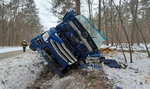 Tragiczny wypadek na Podkarpaciu. 46-letni kierowca nie miał szans...