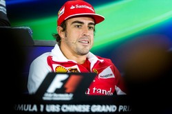 Fernando Alonso najszybszy na pierwszym treningu przed GP Chin