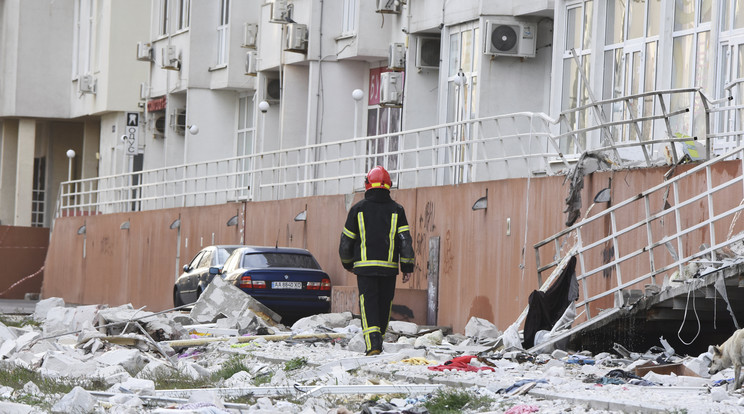 A támadásnak közel 50 civil áldozata van / Fotó: MTI/AP/Max Psibisevszkij