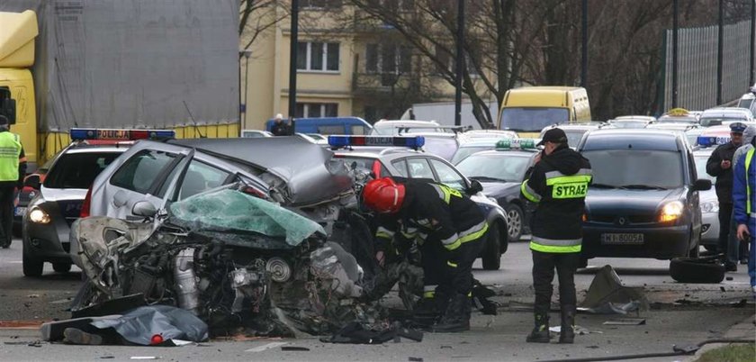 Makabryczny wypadek w Warszawie