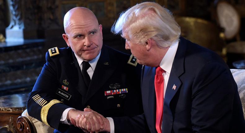 Donald Trump H.R. McMaster