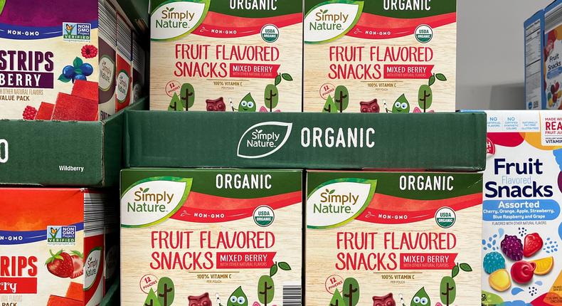 I love shopping at Aldi for items like the Simply Nature organic fruit-flavored snacks.Abhiya Ahmed
