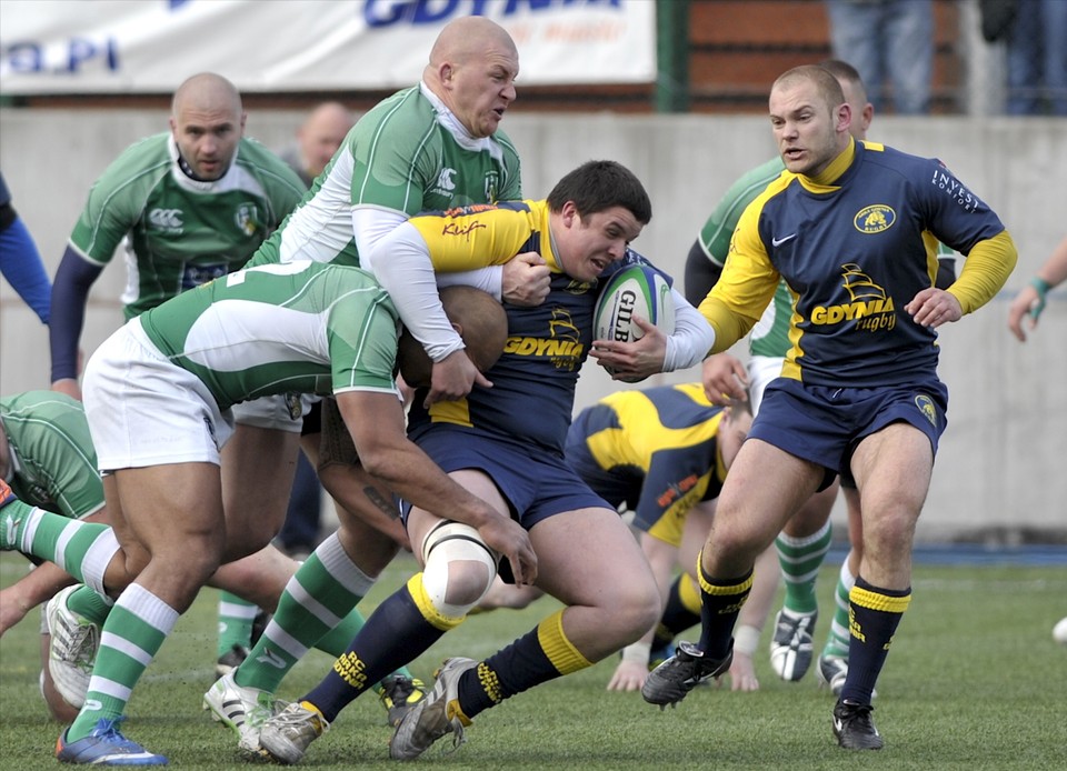 RUGBY LIGA POLSKA ARKA GDYNIA LECHIA GDAŃSK