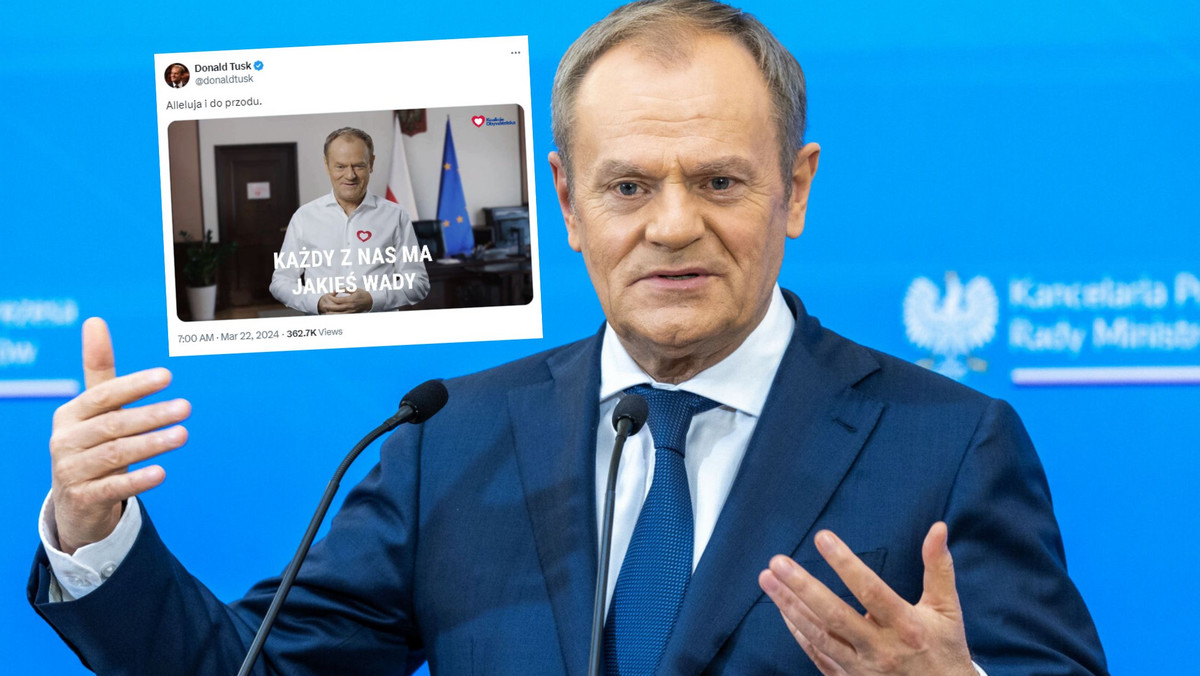 Donald Tusk w spocie zastosował "sprawny" zabieg. "To powoduje, że się go słucha"