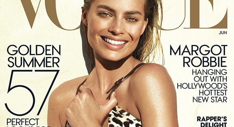 Margot Robbie covers Vogue June 2016 issue