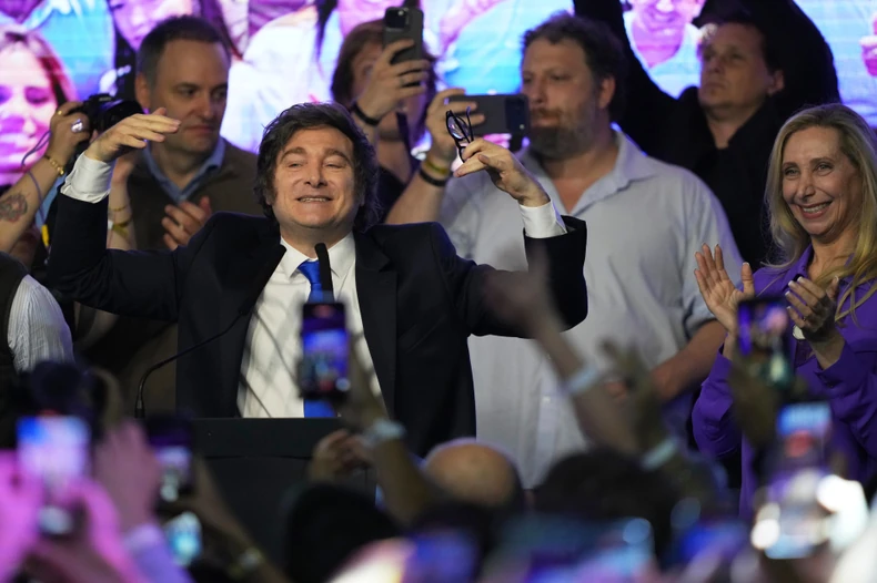 Izbori u Argentini: Havijer Milej slavi pobedu u Buenos Airesu 26. oktobra