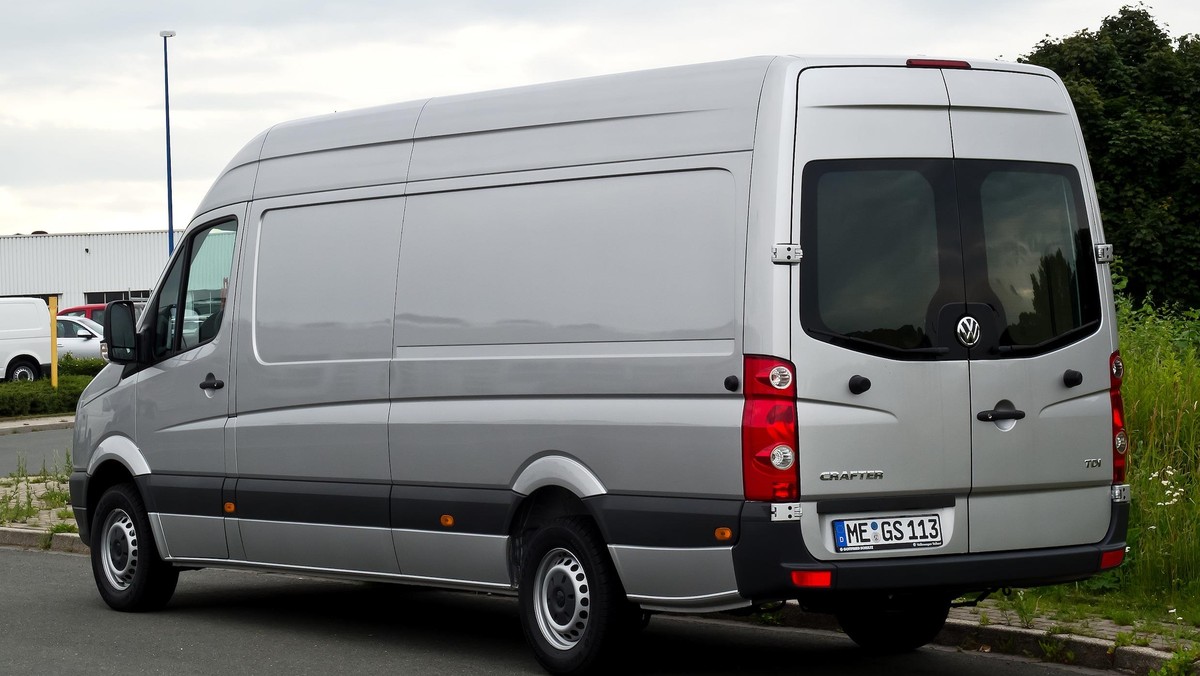 Volkswagen Crafter motoryzacja samochody