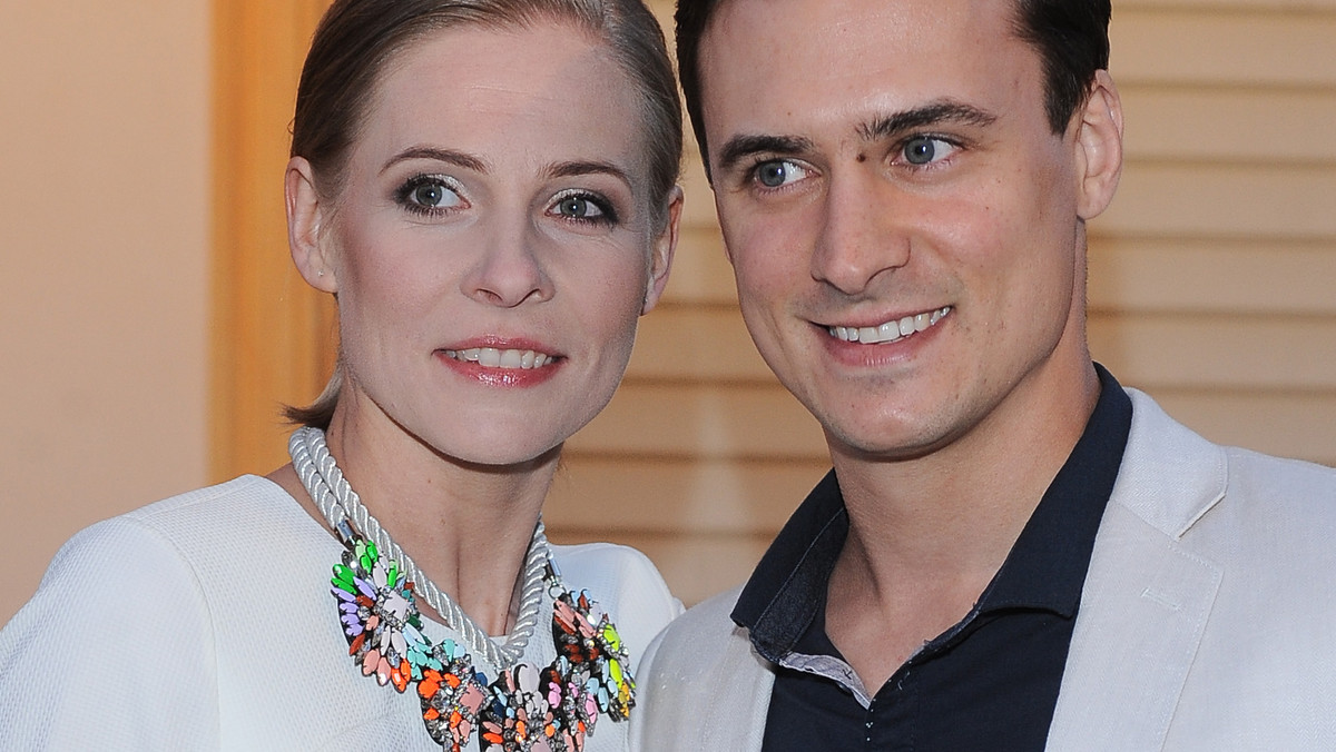 Mateusz Damięcki i jego żona Paulina Andrzejewska na Instagramie. Pokazał zdjęcie