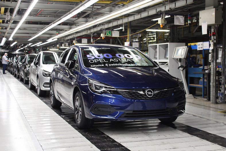 500 000 Opel Astra piątej generacji 2021