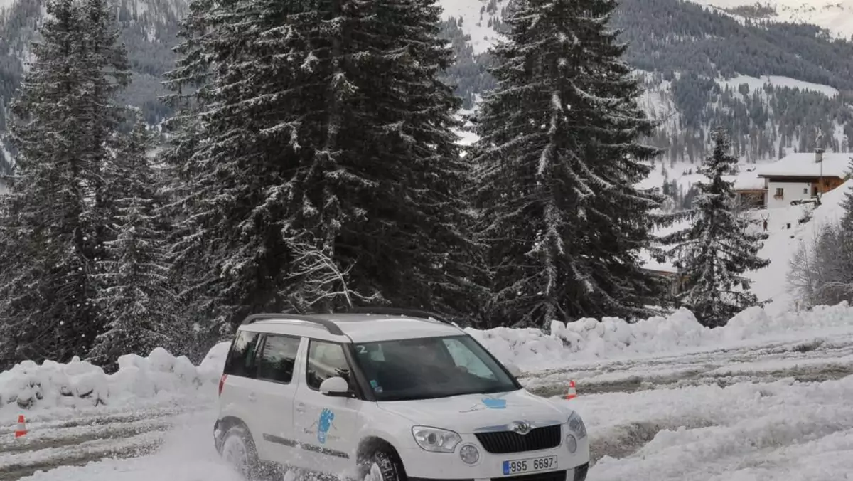 Skoda Yeti - Radzi sobie nawet w Alpach