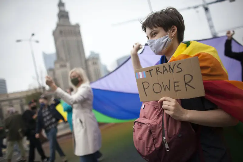 2020, protest przeciwko nienawiści wobec osób LGBT+