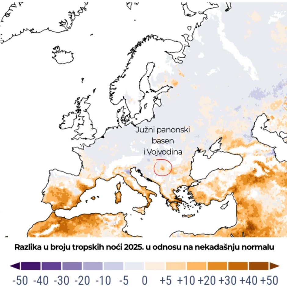 Rastući termički stres u Vojvodini jedan je od najizraženijih signala klimatskih promena u jugoistočnoj Evropi