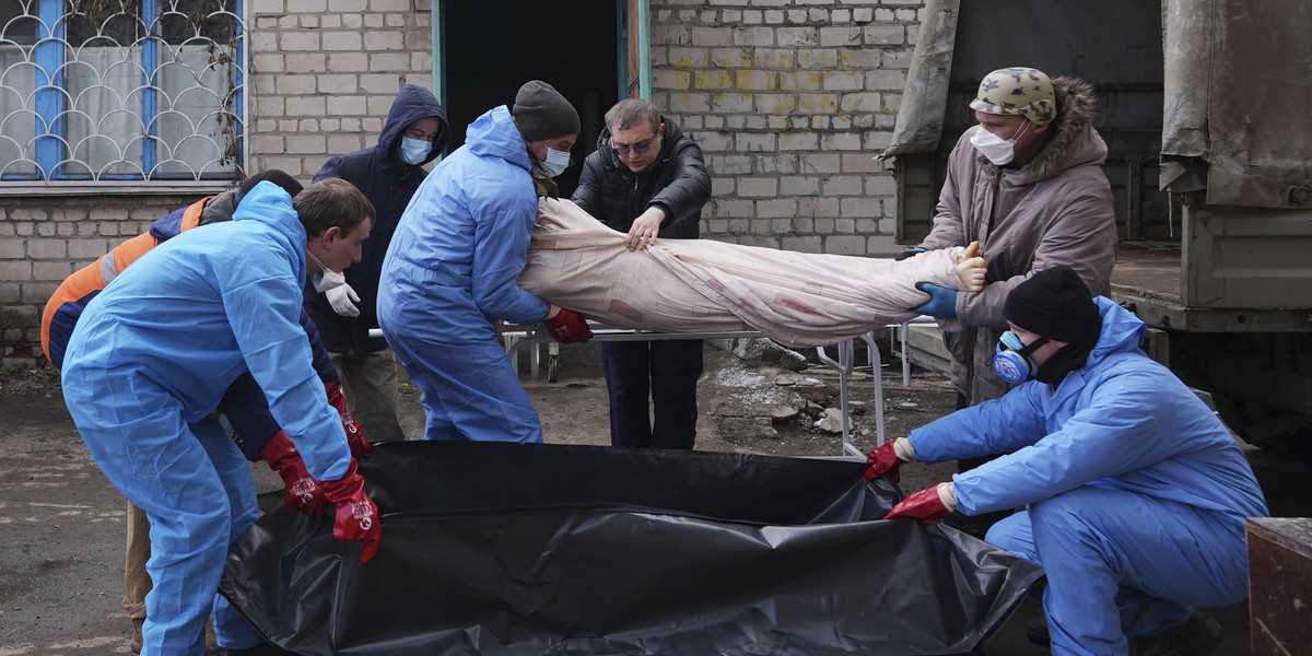 Ukraińskie władze: Rosjanie zabili więcej cywili niż wojskowych