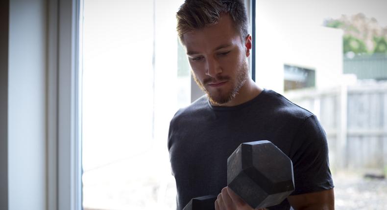 Build Muscle at Home With This Dumbbell Workout