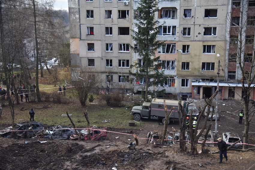 Rusija je u toku noći pokrenula niz napada širom Ukrajine