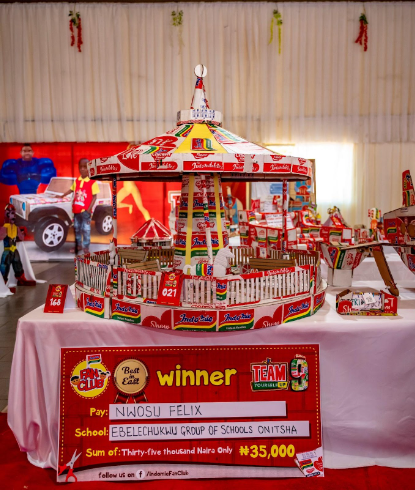 Exceptional Artworks and Craftsmanship on Display as Indomie Fan Club Unveil Winners in Season 9 of ‘Team Yourself Up’