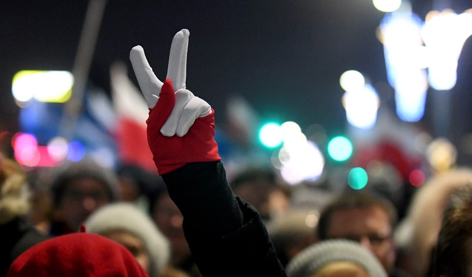 Demonstracje w dniu 35. rocznicy wprowadzenia stanu wojennego. Zobacz zdjęcia!