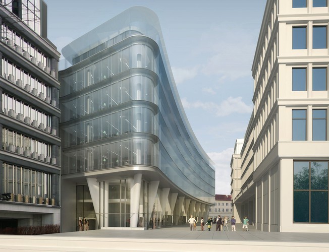 Nowy Świat 2.0 <br>
Aż pięć projektów pokaże w Cannes MARS FIZ. Będzie to m.in. biurowiec powstający przy ul. Nowy Świat, najdroższej ulicy handlowej w Warszawie, pomiędzy Giełdą Papierów Wartościowych, Centrum Bankowo-Finansowym a Placem Trzech Krzyży.