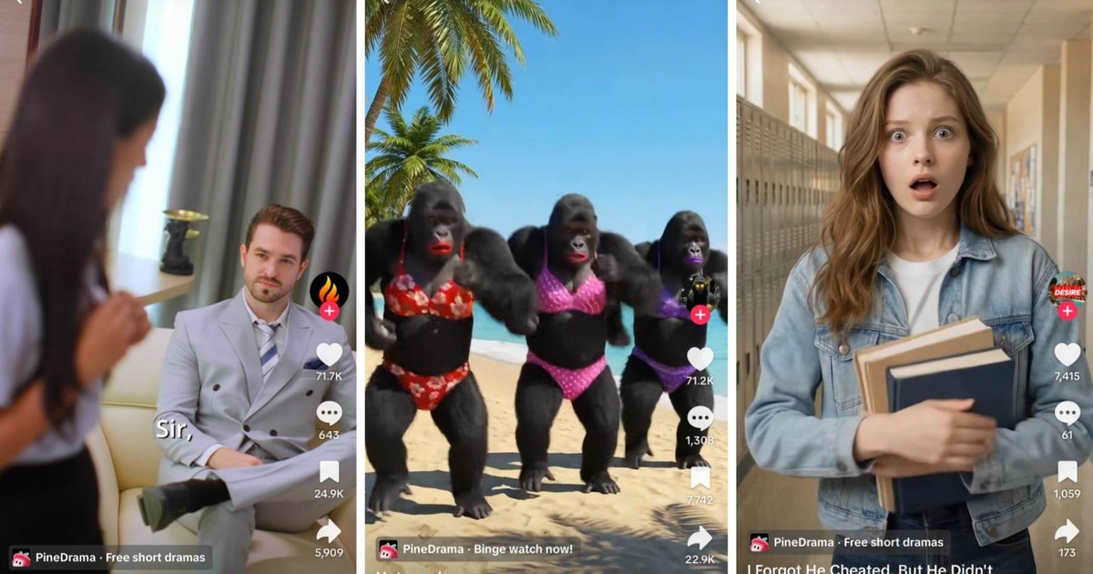 TikTok is testing a new micro-drama feed, and its top shows feature AI ...