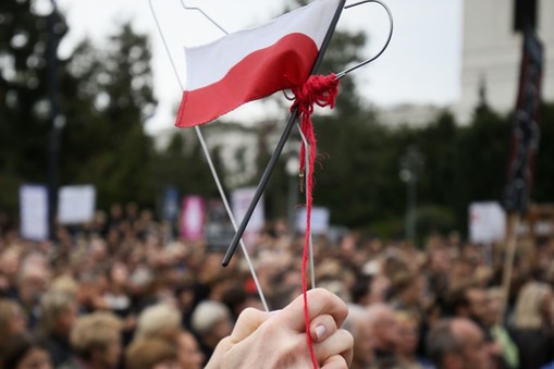 Czarny Protest po wyroku Trybunału Konstytucyjnego