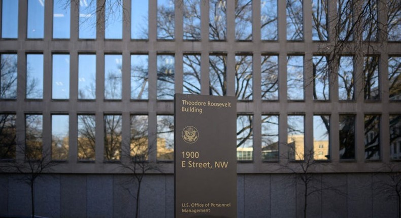 Dozens of employees at the Office of Personnel Management were fired on Thursday as part of a mass layoff of probationary workers across multiple federal agencies.Mandel Ngan/AFP via Getty Image