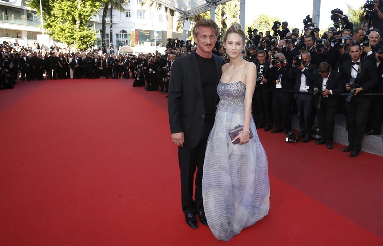 Sean Penn z córką Dylan Frances Penn