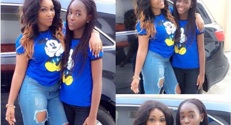 Mercy Aigbe-Gentry and Michelle