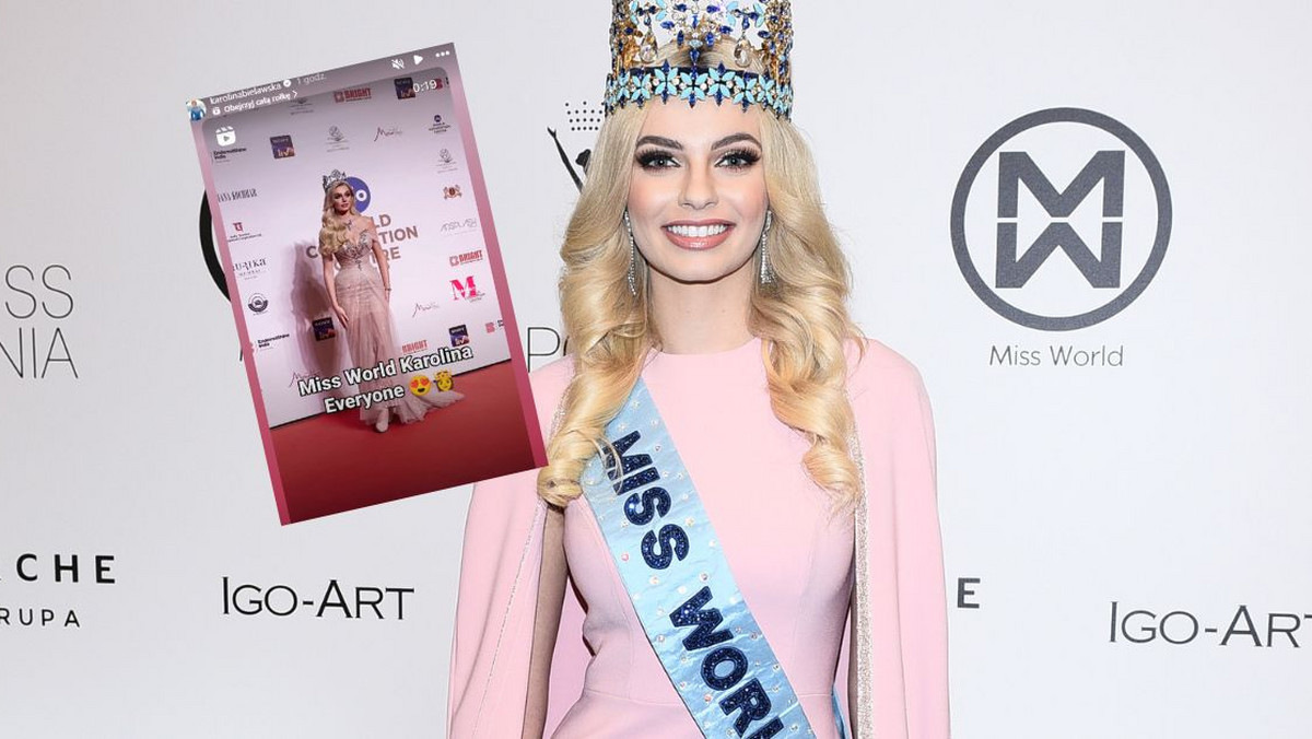 Miss World 2023. Karolina Bielawska jak księżniczka na wyborach piękności