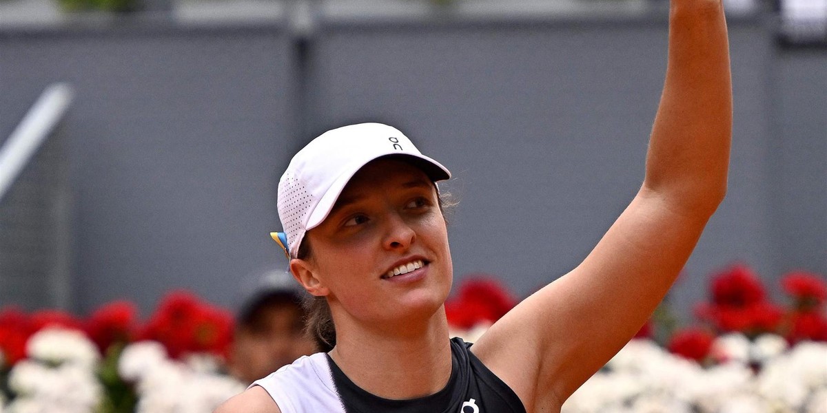 Iga Świątek w znakomitej formie podczas turnieju WTA 1000 w Madrycie.