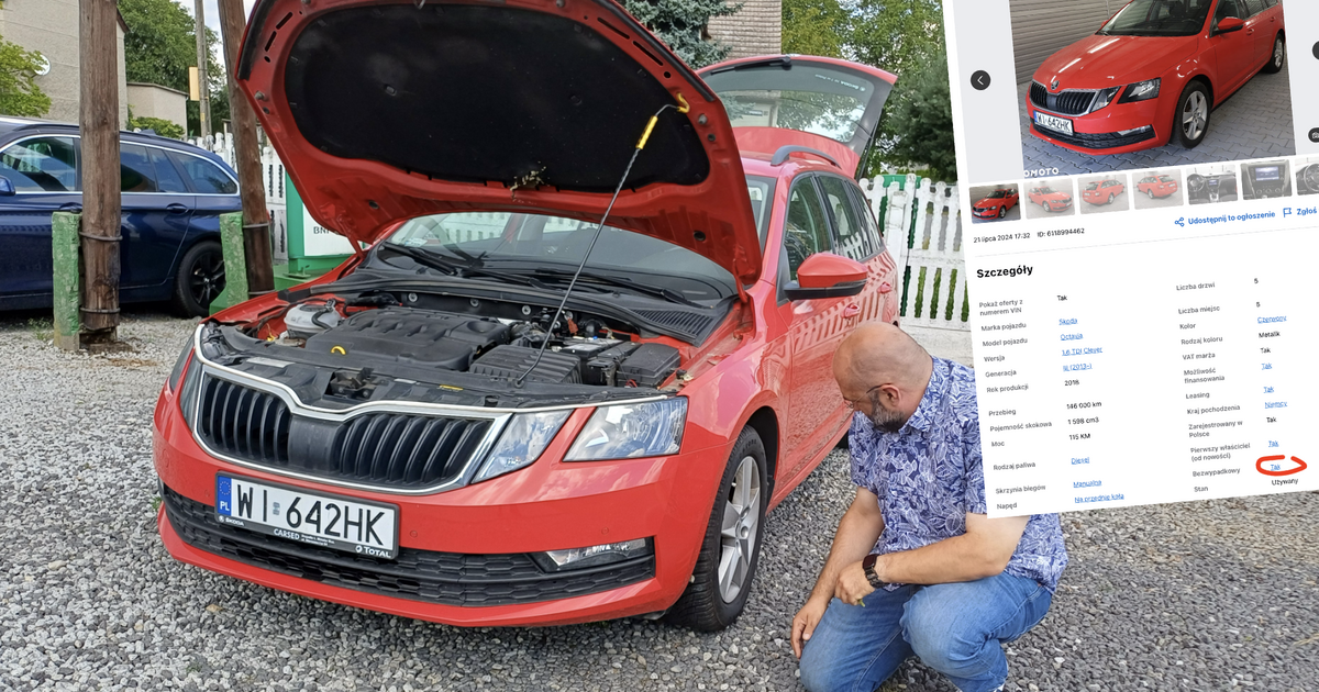  Sprzedawca twierdzi, że ta Skoda Octavia ma najlepszy silnik Diesla na rynku. Sprawdziliśmy to