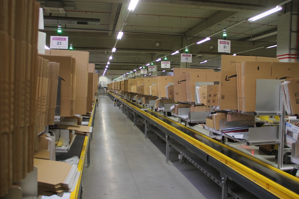 Centrum logistyczne Amazon FRA3 w Bad Hersfeld