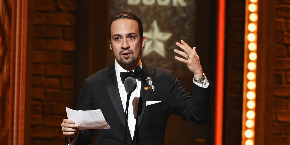 Lin-Manuel Miranda could become the youngest person ever to win Hollywood's coveted EGOT