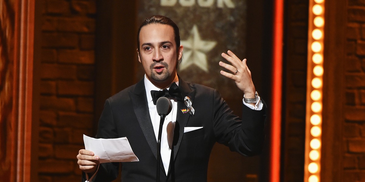 Lin-Manuel Miranda could become the youngest person ever to win Hollywood's coveted EGOT