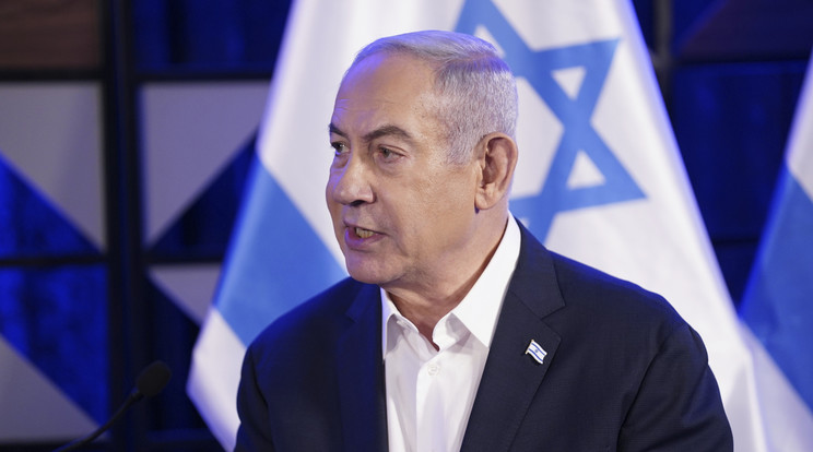 Netanjahu: Izrael a tűzszünet után tovább folytatja a háborút/Fotó: MTI/AP/Evan Vucci