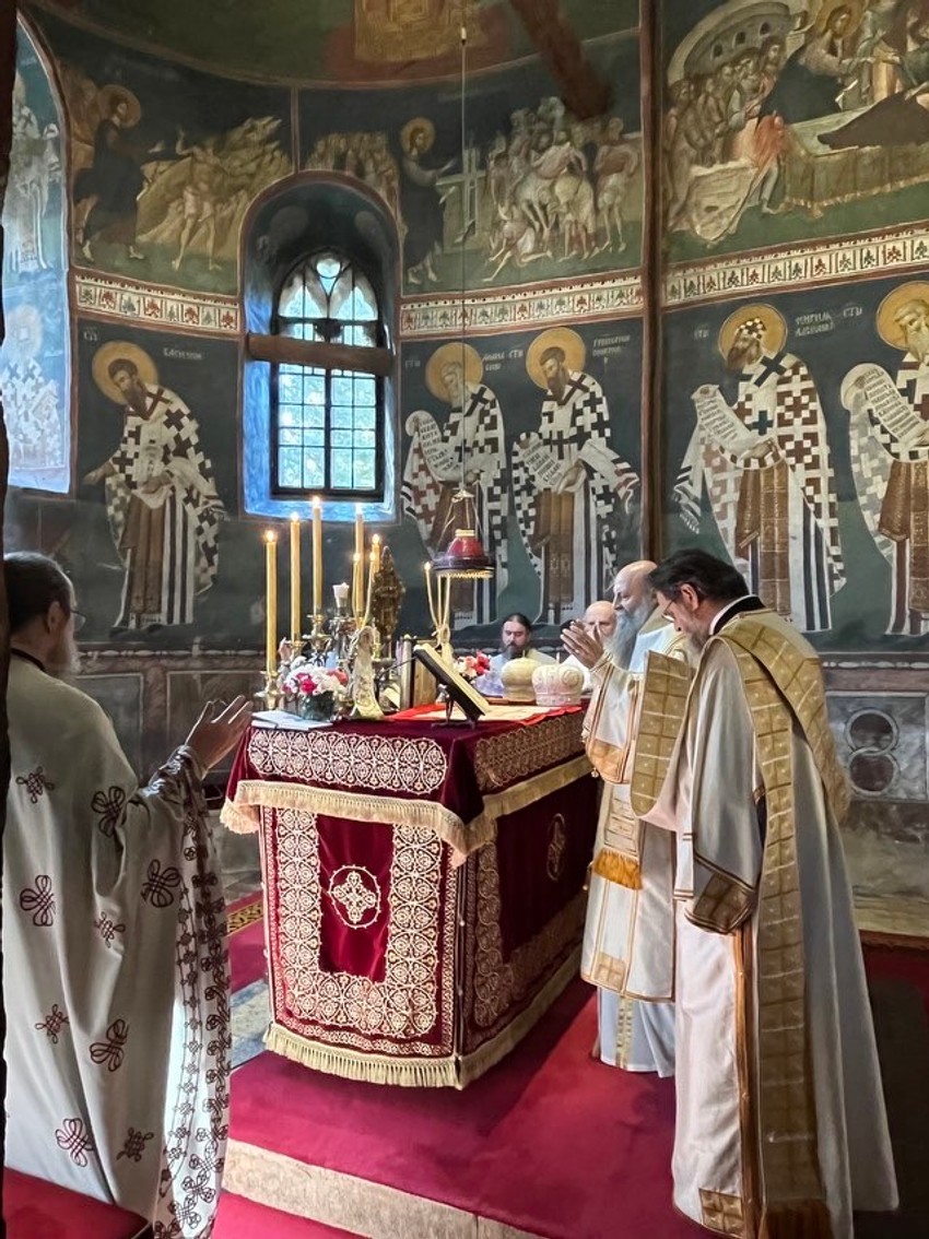 Patrijarh Porfirije u Pećkoj Patrijaršiji