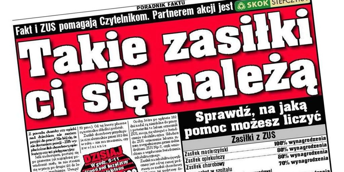 Takie zasiłki ci się należą