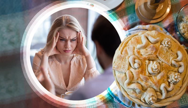 Ljuta žena ilustracija