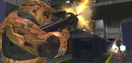 Screen z gry "Halo 2" wersja PC