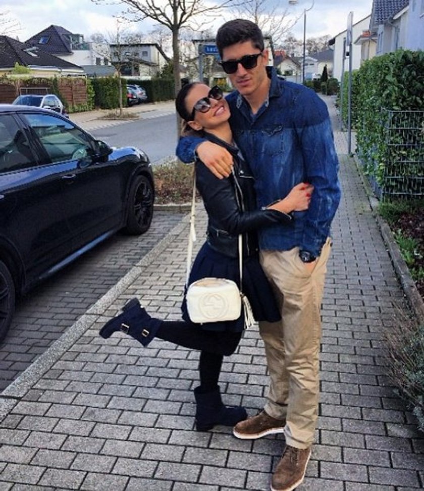 Anna i Robert Lewandowscy