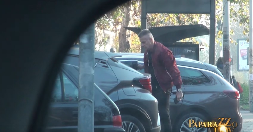 Đorđe David neposredno pre nesreće