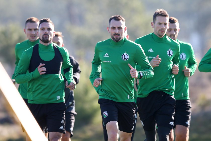 Pilka nozna. Ekstraklasa. Legia Warszawa. Zgrupowanie w Portugalii. Trening. 09.01.2019