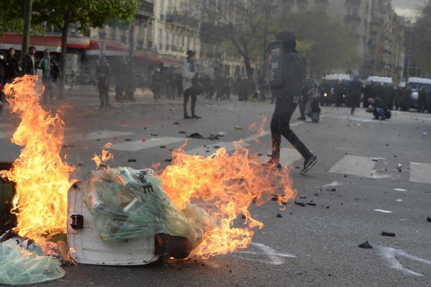 Demonstracja w Paryżu