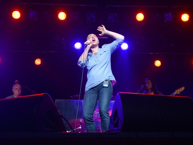 Sinéad O'Connor w Berlinie