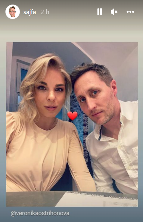 Na svadbe Veroniky Gulášovej boli aj Sajfa s Veronikou Ostrihoňovou.