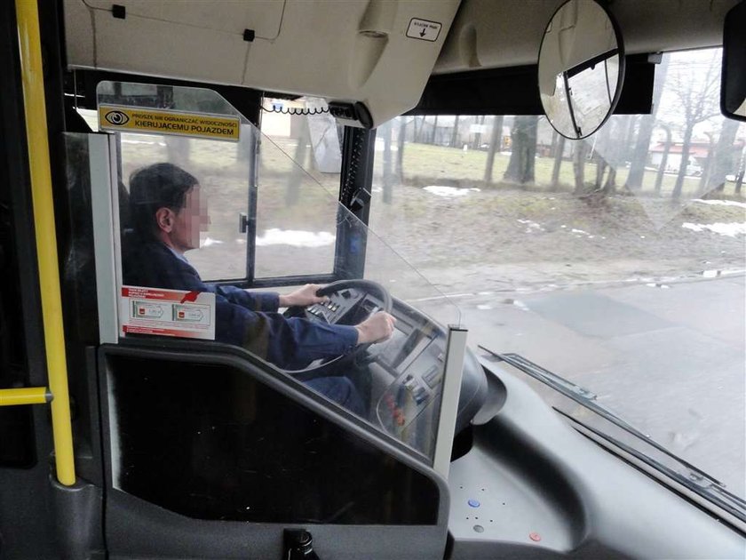 Z autobusu wysiadł bez palca! Ale rzeźnia!